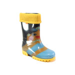 Детски ботуши с топъл свалящ се чорап Demar 0039 момиче 28/35 | Гумени ботуши 