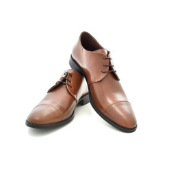 Елегантни мъжки обувки от естествена кожа МН Eduardo 270201 кафяв | Мъжки официални обувки 