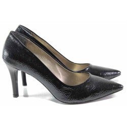 Елегантни дамски обувки ФА 43-1 черен | Дамски обувки на висок ток 
