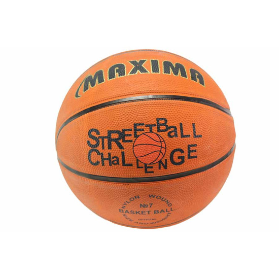 Баскетболна топка, релефна гума, дълбок грайфер, размер 7 / Maxima STREET BALL CHALLENGE