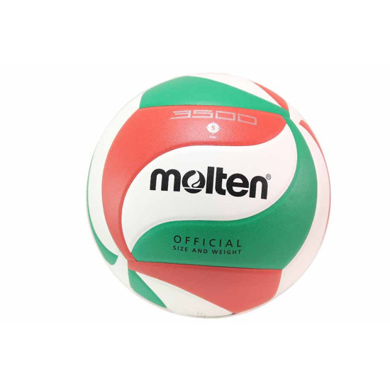 Волейболна топка, подсилен полиуретан, официален размер и тегло / Molten V5M3500