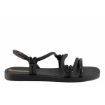 Анатомични бразилски сандали, висококачествен PVC материал, дамски, еластични / Ipanema 26983 черен