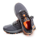 Юношески маратонки с динамичен дизайн, дишаща материя, олекотени / Grand Attack 30916-2 черен-оранжев