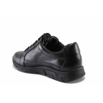 Дамски ортопедични обувки, естествена кожа, допълнителна стелка, гъвкави / Caprice 9-23700-41 черен
