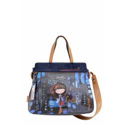 Дамска съвременна дамска чанта с комбинация от дръжки за по голямо удобство / Anekke 37802-265