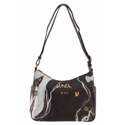 Дамска средна чанта, дълга регулируема дръжка, уникален за всяка чанта дизайн / Anekke 37783-002