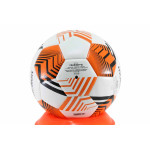 Футболна топка, PU кожа, одобрена реплика, размер 5 / Molten F5U3400-12 бял-оранжев