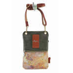 Малка чанта за през рамо, която ви кара да усетите духа на пътешественика / Anekke 38803-905 кафяв