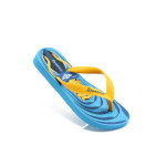 Бразилски детски чехли, PVC материал, ароматизирани, гъвкави, леки / Ю Ipanema 81263 син-жълт