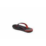 Анатомични бразилски чехли, гумени, детски, еластично ходило, между пръстите / Ю Ipanema 81236 черен-червен