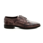 Елегантни мъжки обувки от естествена кожа МН Lewis Antique 110401 кафяв | Мъжки официални обувки 