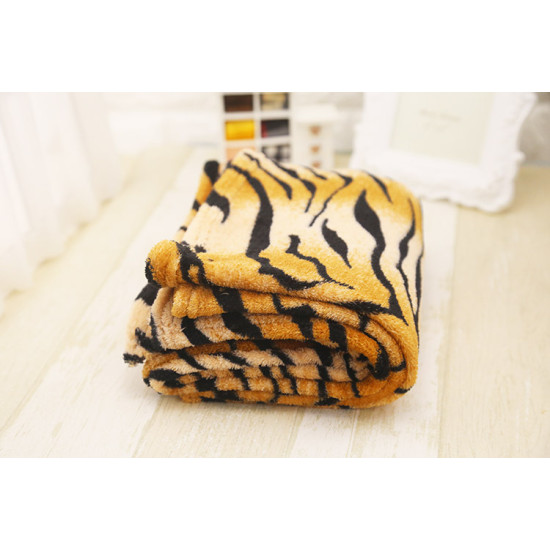  Поларено одеяло Тигрова щампа
