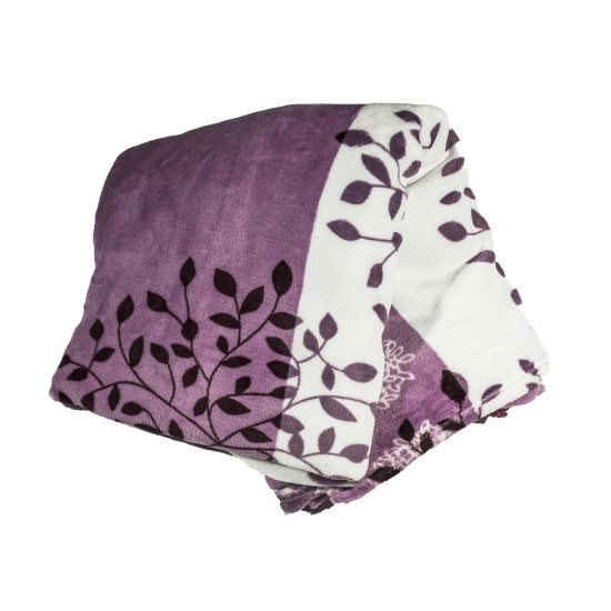 Поларено одеяло в лилаво Beauty