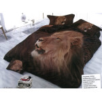 Спално бельо 3D 1+1 безплатно - Hello Dubai + Lion