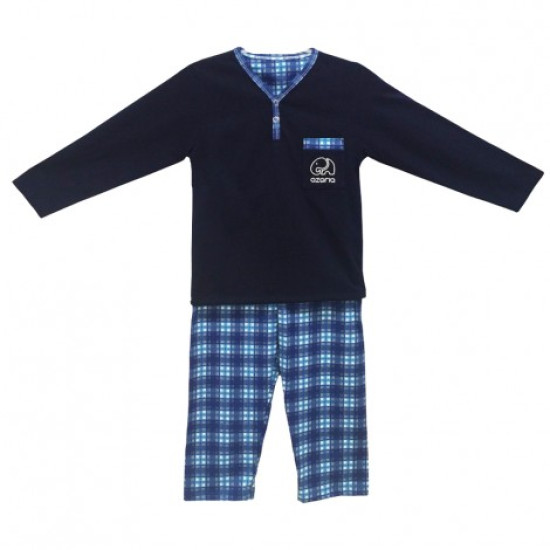 Детска пижама в синьо Карлито 116см 4-5 години