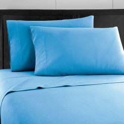 Спално бельо 100% Памук синьо