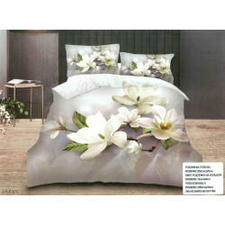 Спално бельо 3D Бяла Орхидея