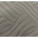 Декоративна възглавница ултрасоник сиво