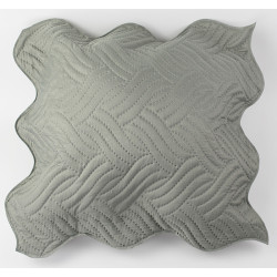 Декоративна възглавница ултрасоник сиво