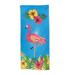 Плажна кърпа Flamingo Flower 