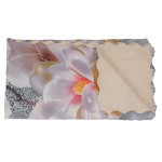 3D шалте Орхидея + поларено одеяло в сиво
