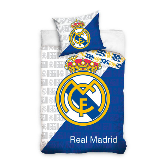 Спално бельо 3D от ранфорс Real Madrid