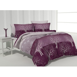 Спално бельо 100% Памук Woods purple
