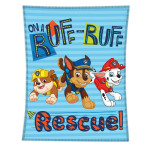 Детско висококачествено одеяло 1+1 Paw Patrol Rescue + Manchester City
