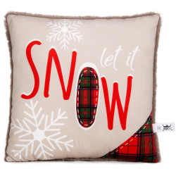 Коледна декоративна възглавница Snow