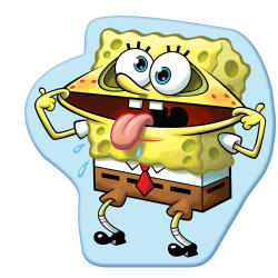 Декоративна възглавница Sponge Bob