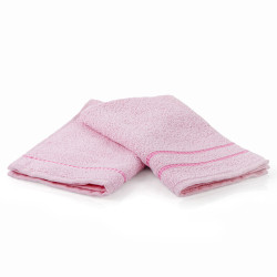 Хавлиена кърпа 30/50 цвят розово Класик
