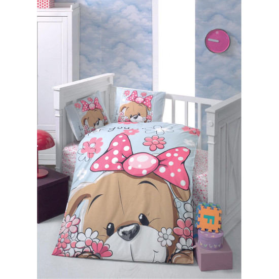 Луксозно бебешко спално бельо Puppy