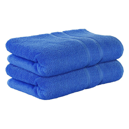 2бр.Средни хавлиени кърпи в синьо