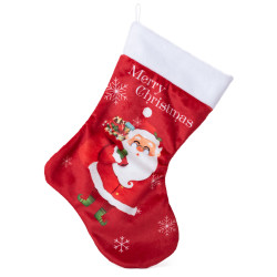 Коледен чорап Дядо Коледа за елха