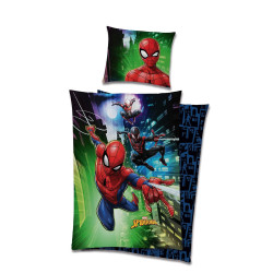 Спално бельо Spiderman памучен сатен