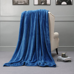Пухкаво одеяло в синьо ХИТ 200/210
