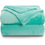 2 броя пухкаво одеяло ХИТ 150/210 в синьо и аква