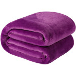Пухкаво одеяло ХИТ 200/210 в лилаво и възглавница