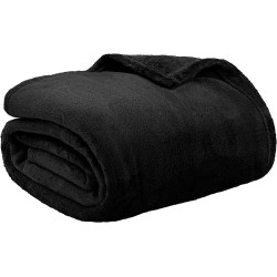 Пухкаво одеяло в черно ХИТ 150/210