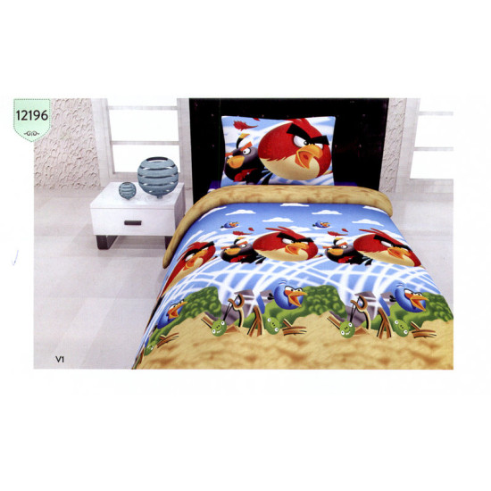 Детско спално бельо Angry Birds