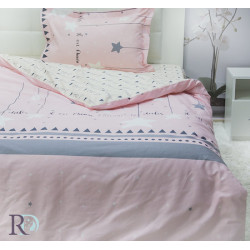 Тинейджърско спално бельо от фин памук Suzy Pinky