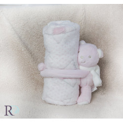Бебешко одеяло с подарък Rorry  Pinky