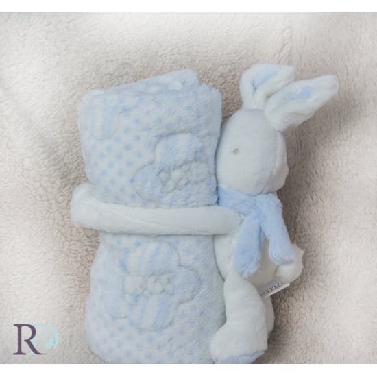 Бебешко одеяло с подарък Rorry  Blue