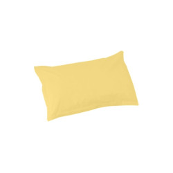 Калъфка за възглавница от ранфорс Жълто
