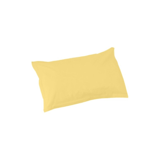 Калъфка за възглавница от ранфорс Жълто
