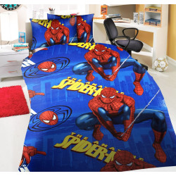 Детско спално бельо от ранфорс Amazing Spiderman