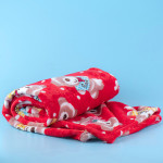 Бебешко одеяло Супер Мечо червено