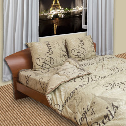 Спално бельо с олекотена завивка Магически Париж