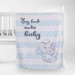 Бебешко одеяло - малкото слонче