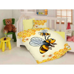 Бебешки спален комплект - жълтата пчеличка